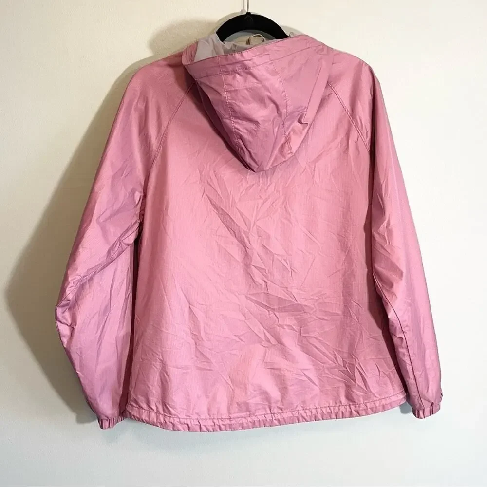 Woolrich Women's Zip Up Windbreaker Light Pink Size Medium - Picture 11 of 16